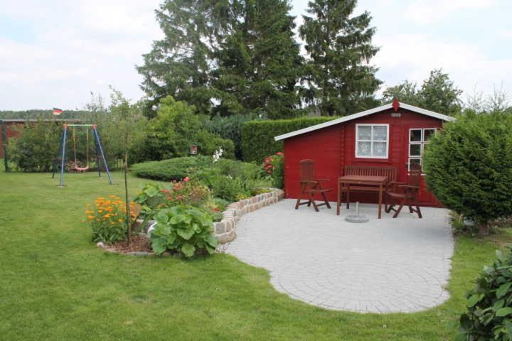 Ferienwohnung Im Roten Haus Stahlbrode Exterior foto